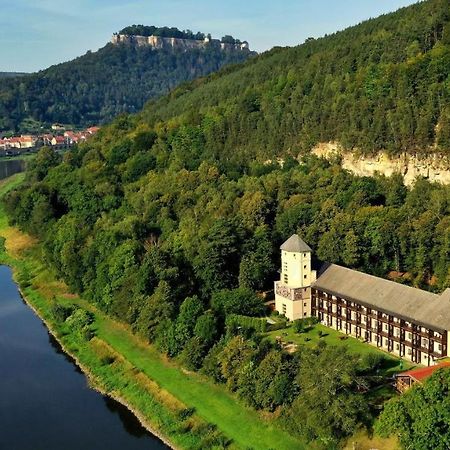 Aktiv-Hotel Stock & Stein Konigstein an der Elbe Εξωτερικό φωτογραφία