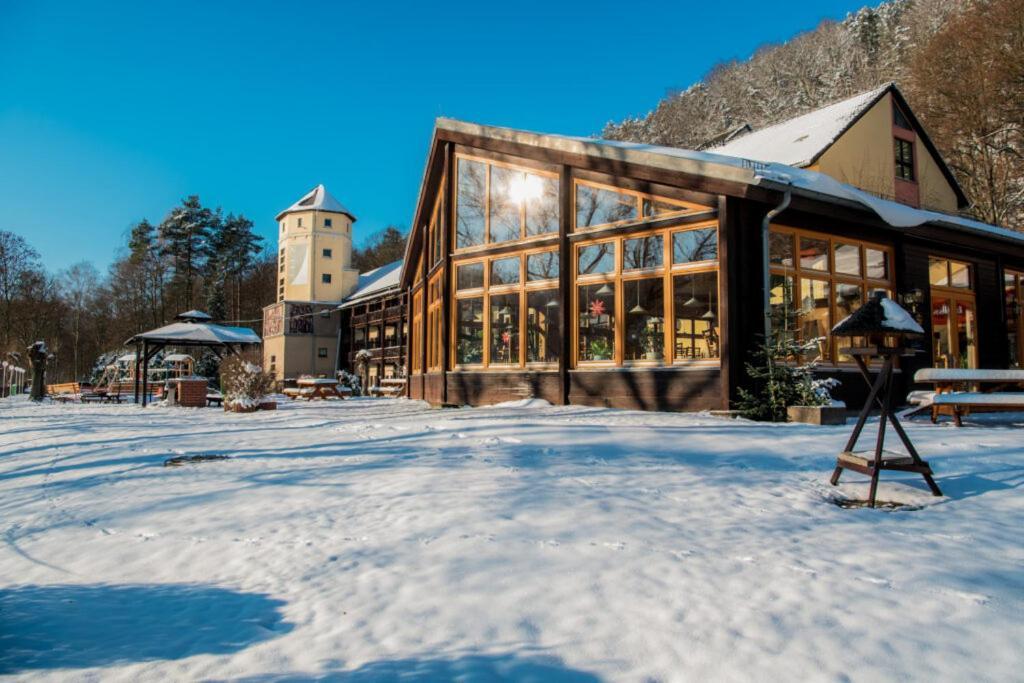 Aktiv-Hotel Stock & Stein Konigstein an der Elbe Εξωτερικό φωτογραφία