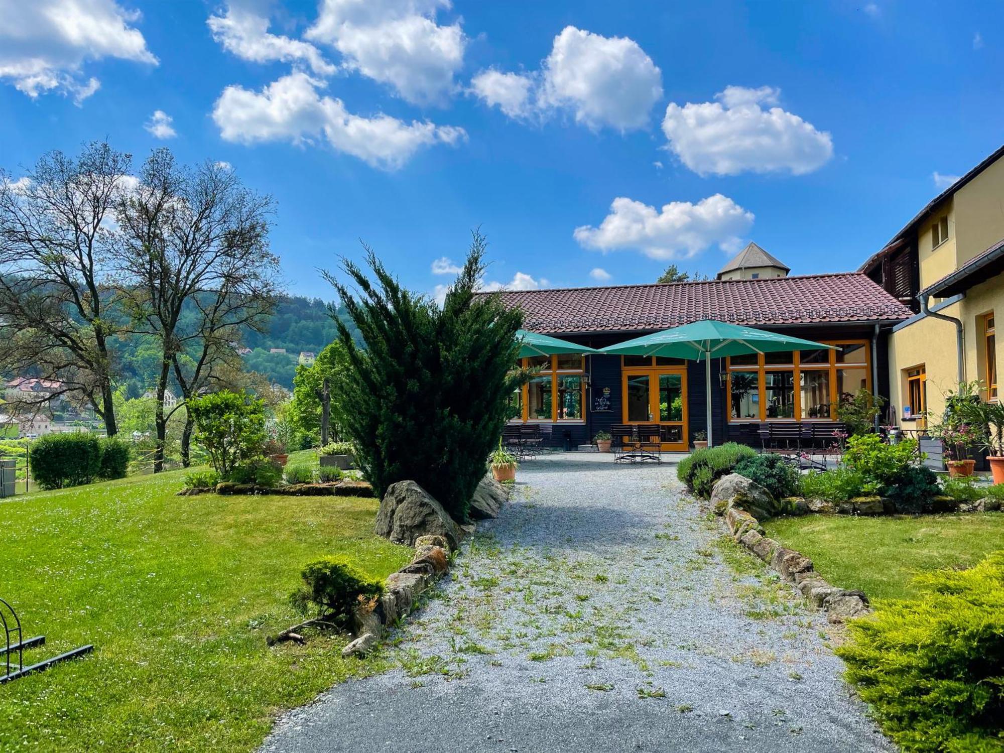 Aktiv-Hotel Stock & Stein Konigstein an der Elbe Εξωτερικό φωτογραφία
